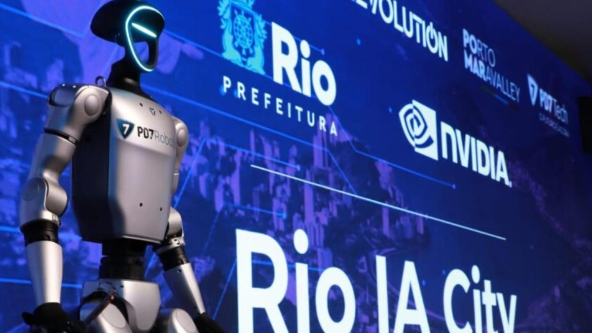 Painel da Rio IA City ilustrando o segmento de startups, que ganham representação no Congresso para atrair mais investimentos