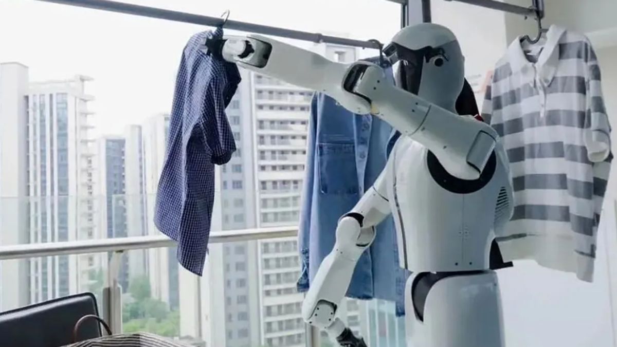 Foto do robô SeeLight S1 para ilustrar os avanços da inteligência artificial aplicada ao mercado de robôs domésticos