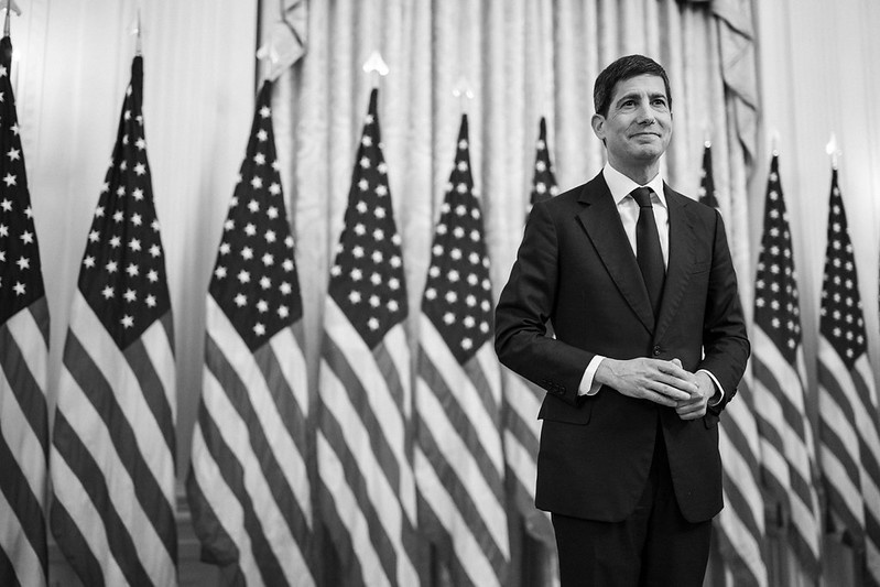 Presidente do Fed, Kevin Warsh, para simbolizar o que o mercado pode esperar da reunião do FOMC de 29 de julho