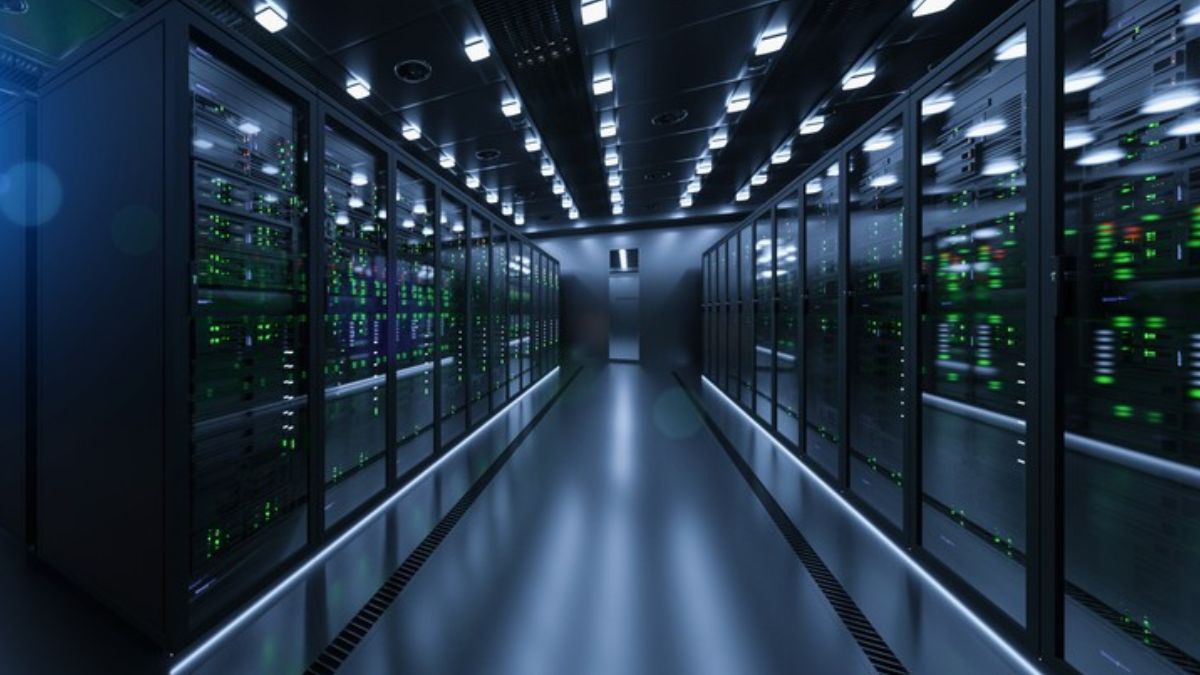 Data Center moderno, simbolizando investimentos em infraestrutura de IA que estão mobilizando líderes de Estado