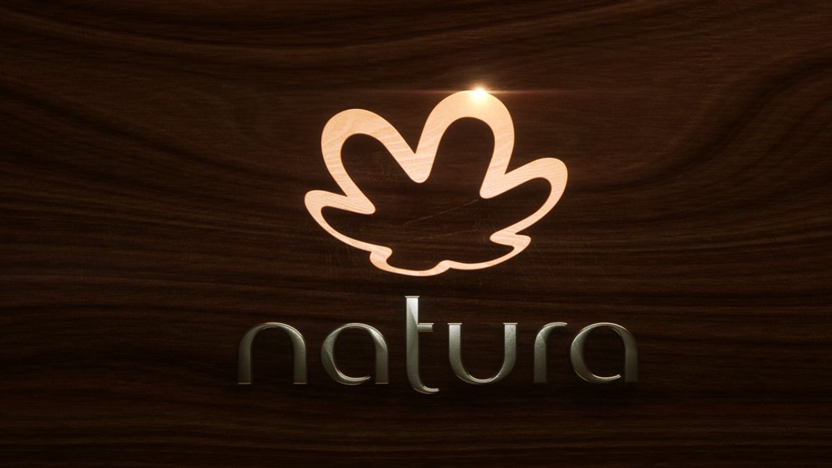Logomarca da Natura, simbolizando a queda na receita da empresa