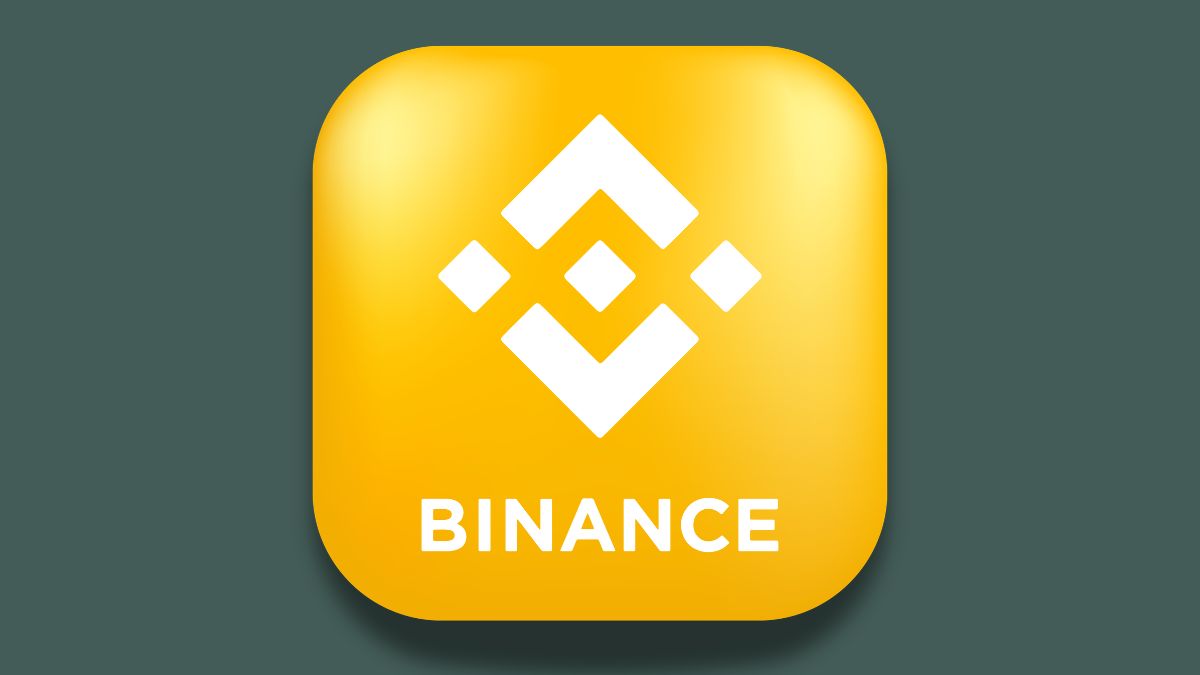 Logomarca Binance, sinalizando que a empresa sofreu o maior ataque hacker da história