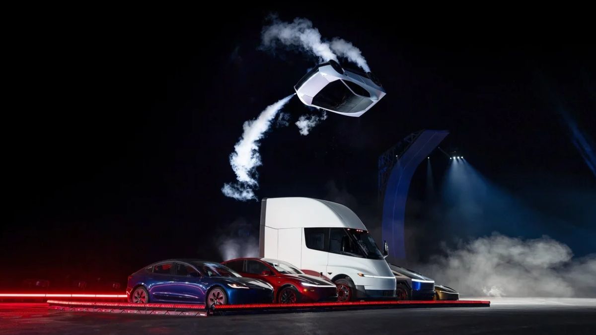 Tesla Roadster 2 traz conceito de carro voador