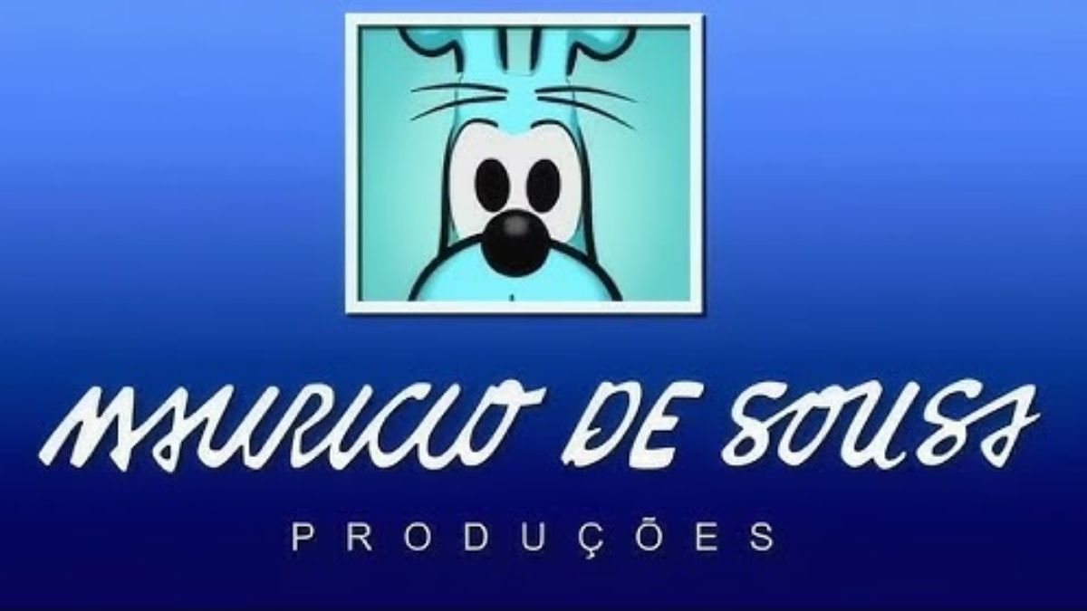 Logomarca da Maurício de Souza Produções, para simbolizar a parceria da empresa com o app Waze